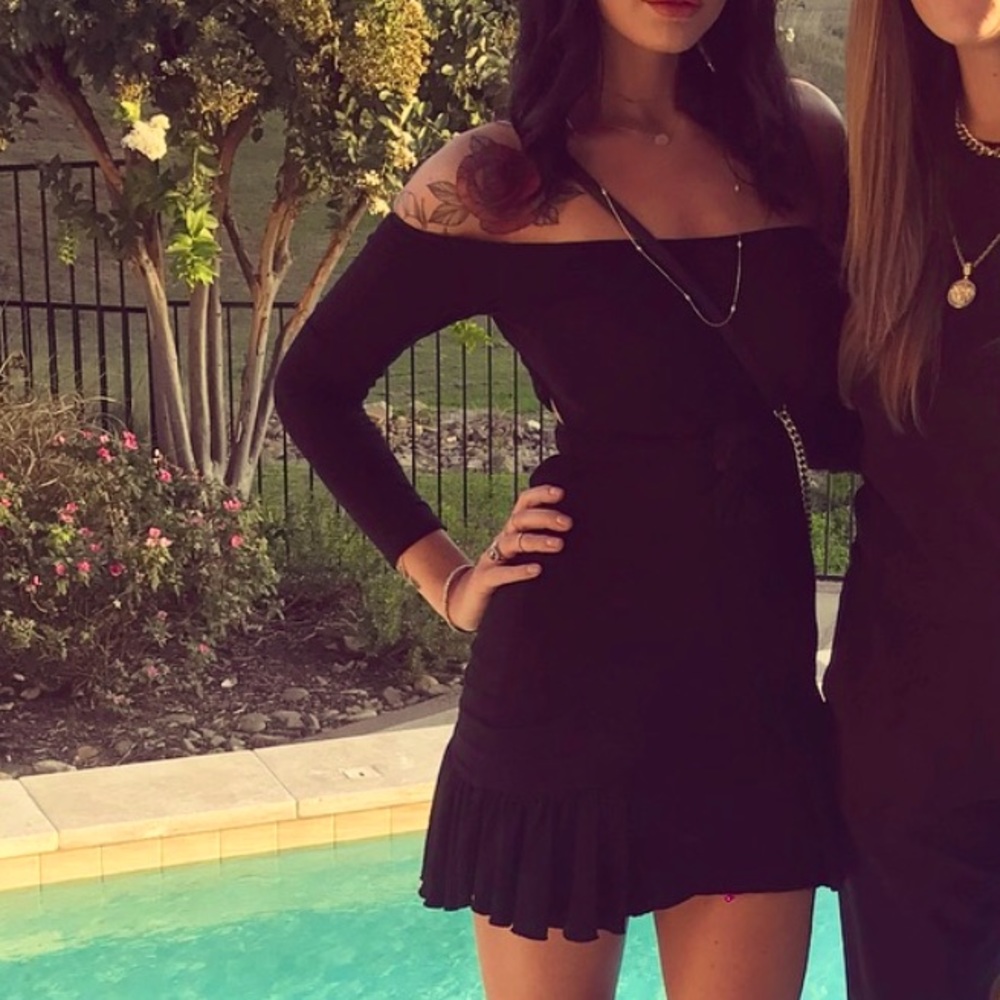 Like new black ASOS dress